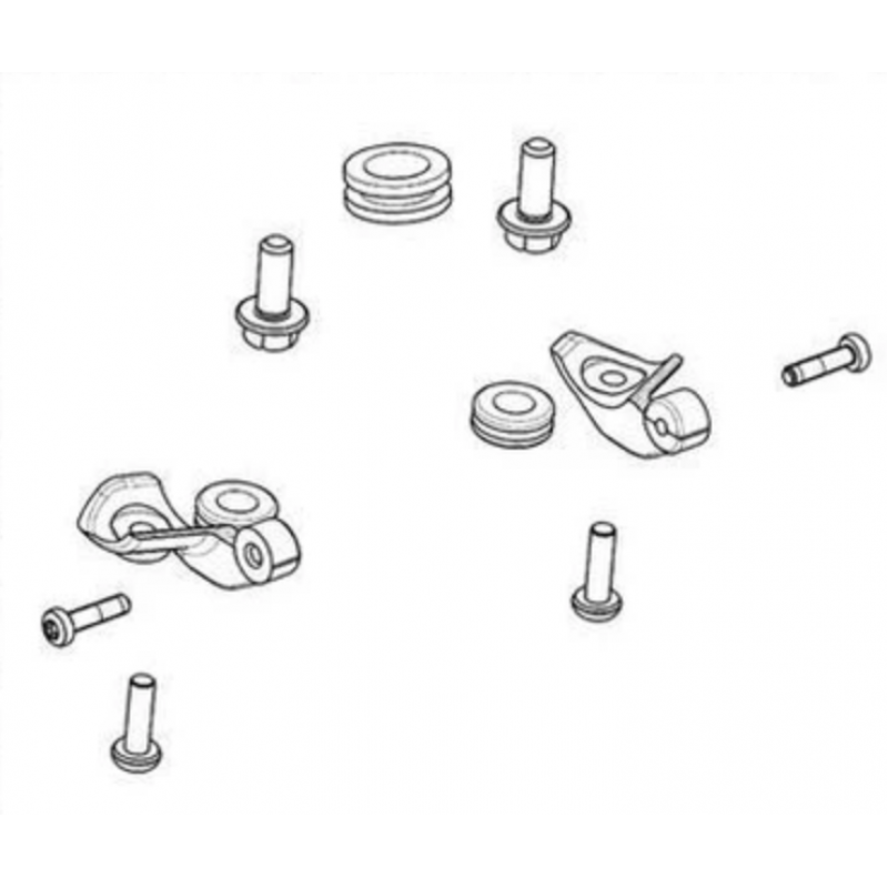 Крепление доп света Triumph Fog Light Conversion Kit Tiger 900