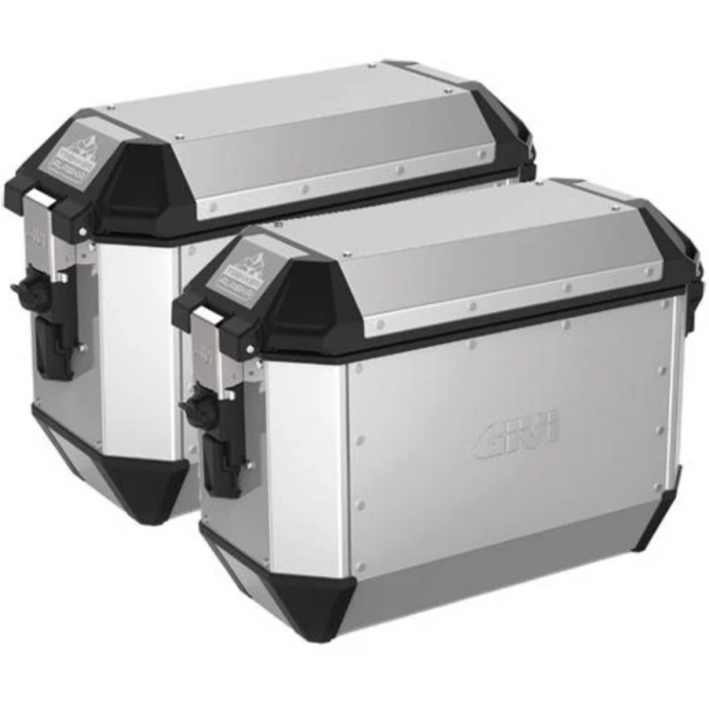 Кофры бококовые Givi Trekker Alaska Monokey 36 Silver