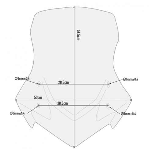 Ветровое стекло Givi Yamaha XT1200Z Super Tenere 2014-