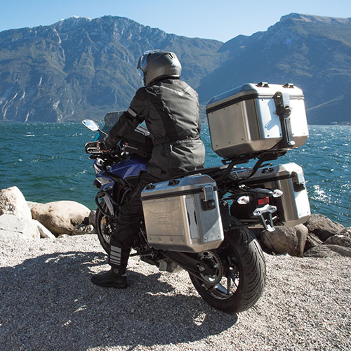 Кофр центральный Givi DLM46A Trekker Dolomiti Silver