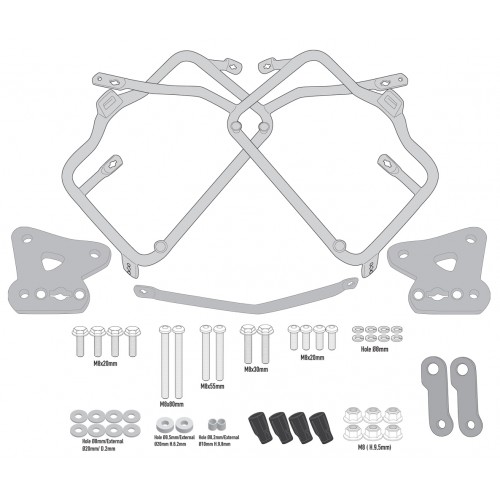 Крепление кофров Givi Tracer 700 2020-