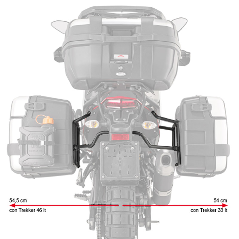 Крепление кофров Givi Tenere 700 2021-23