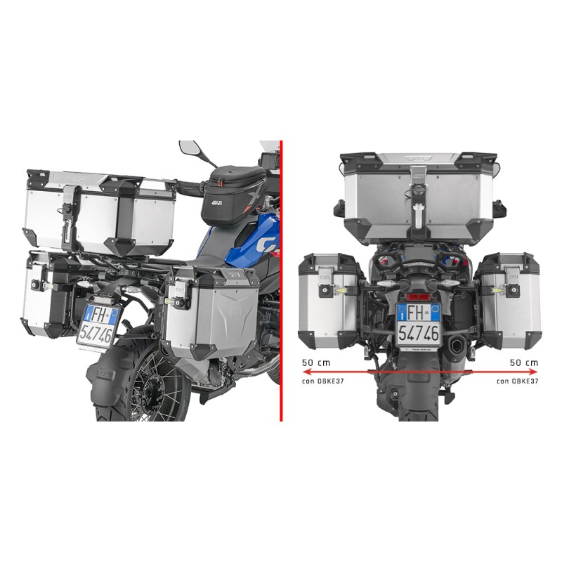 Крепление кофров Givi Monokey Outback BMW R1300GS
