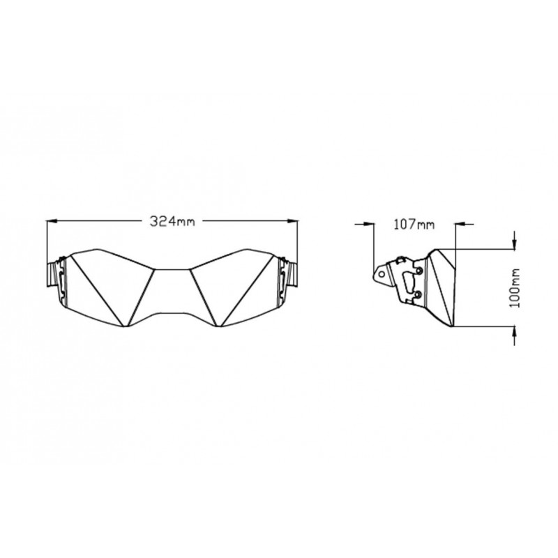 Захист фари Puig Triumph Tiger 900 2020-