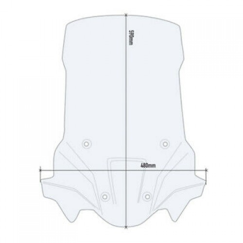 Ветровое стекло Givi Tiger 900 Rally 2020-23