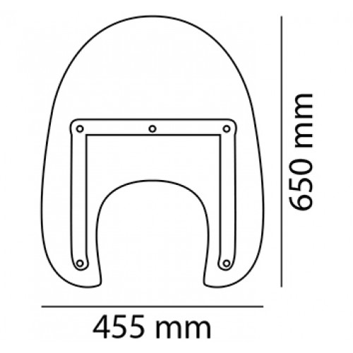 Ветровое стекло Puig America  VN1500 2002-03 / VN1600 2004-08 /  VZ800 1996-03 / VZ1600 2004 XV1700