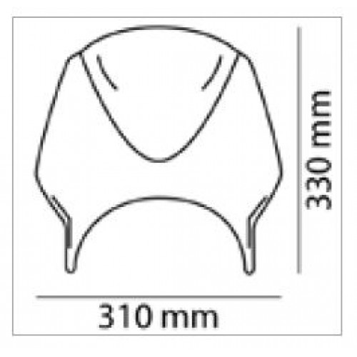 Ветровое стекло Puig New Generation Retro BMW R Nine T 2014-