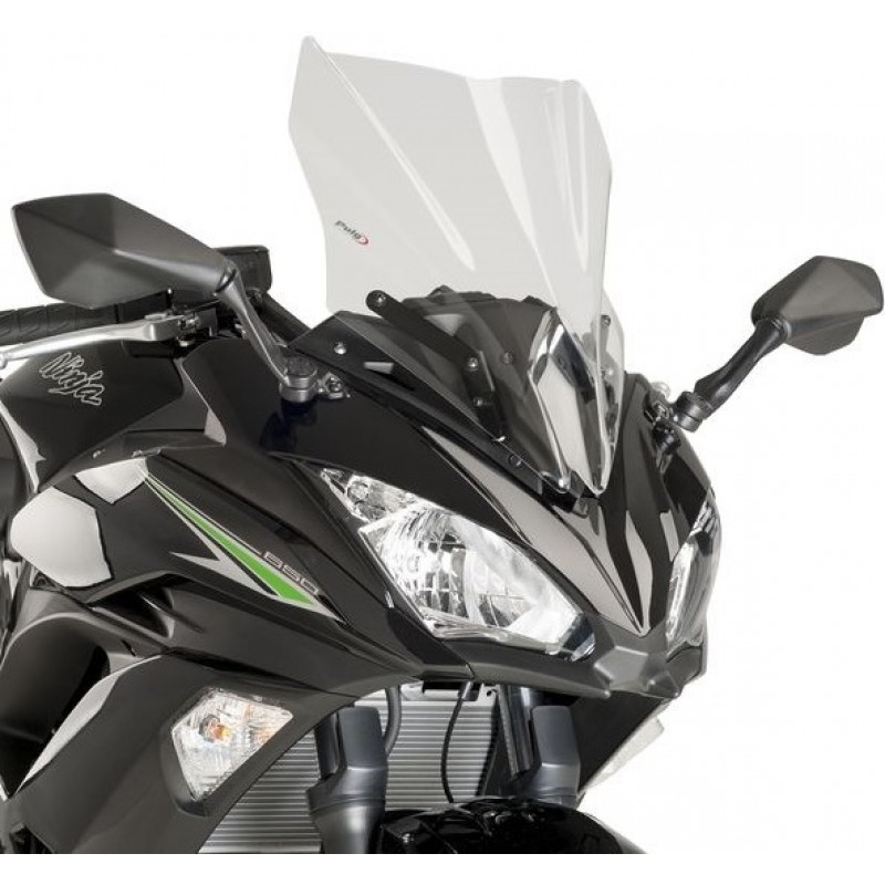 Ветровое стекло Puig Racing EX650 Ninja 2017-19 - motodom.com.ua