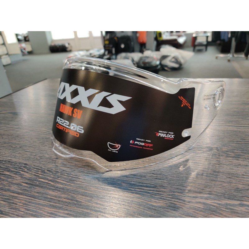 Визор Axxis V-31 100% Max Vision Clear (Hawk SV/SV EVO)