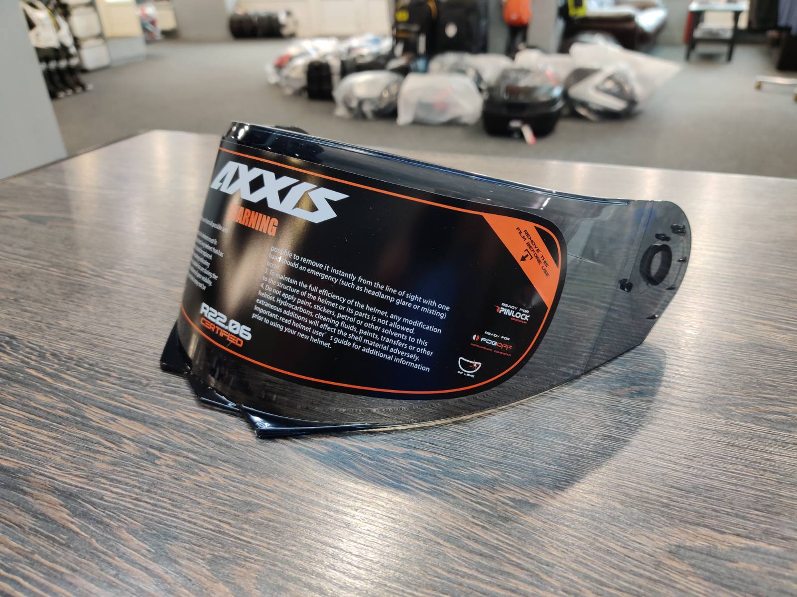 Визор Axxis V-25 Max Vision (Storm SV) -Dark купити від 1 113 грн