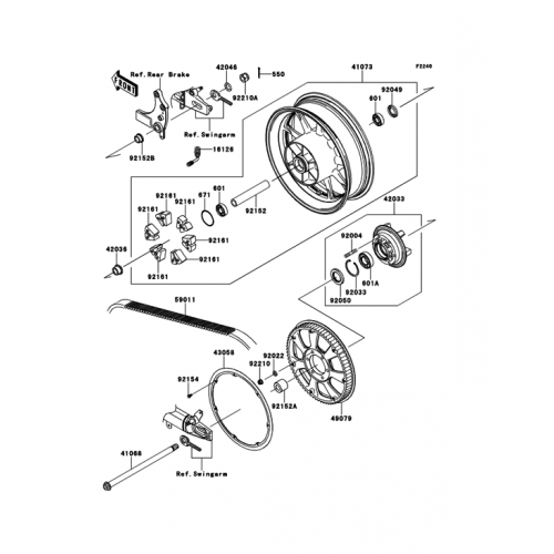 Демпфер Kawasaki