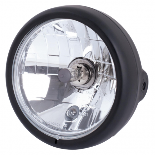 Фара дополнительного света IXS H4 (145mm) Black Matt