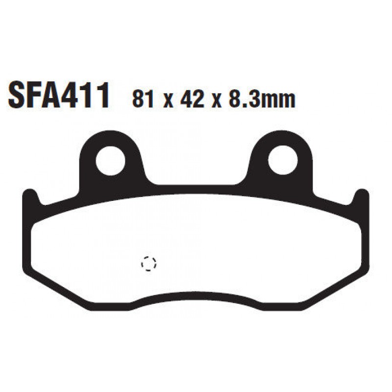 Гальмівні колодки EBC SFA411