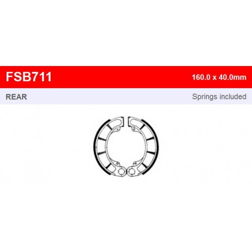 Гальмівні колодки Ferodo FSB711
