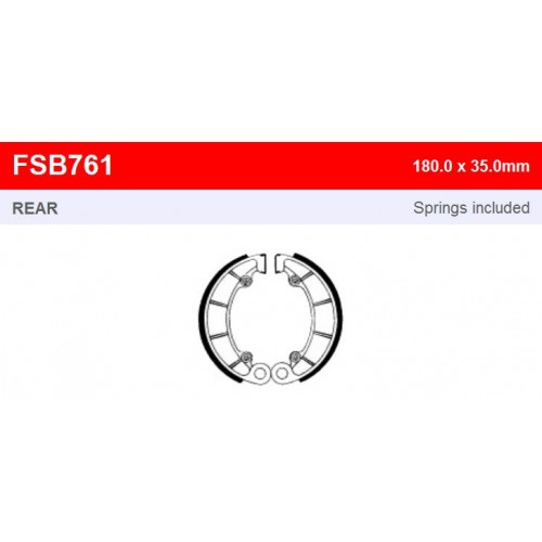 Гальмівні колодки Ferodo FSB761