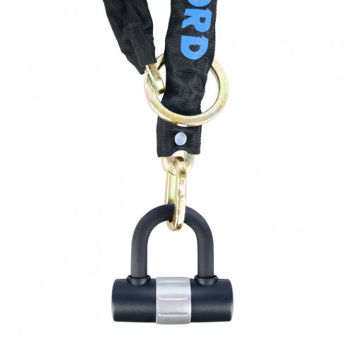 Цепь противоугонная с замком Oxford HD Loop Lock 1.2м