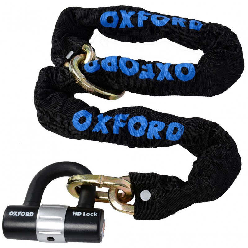 Ланцюг проти крадіжки з замком Oxford HD Loop Lock 1.2м