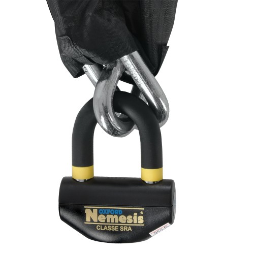 Цепь противоугонная с замком Oxford Nemesis 16мм 1,5м