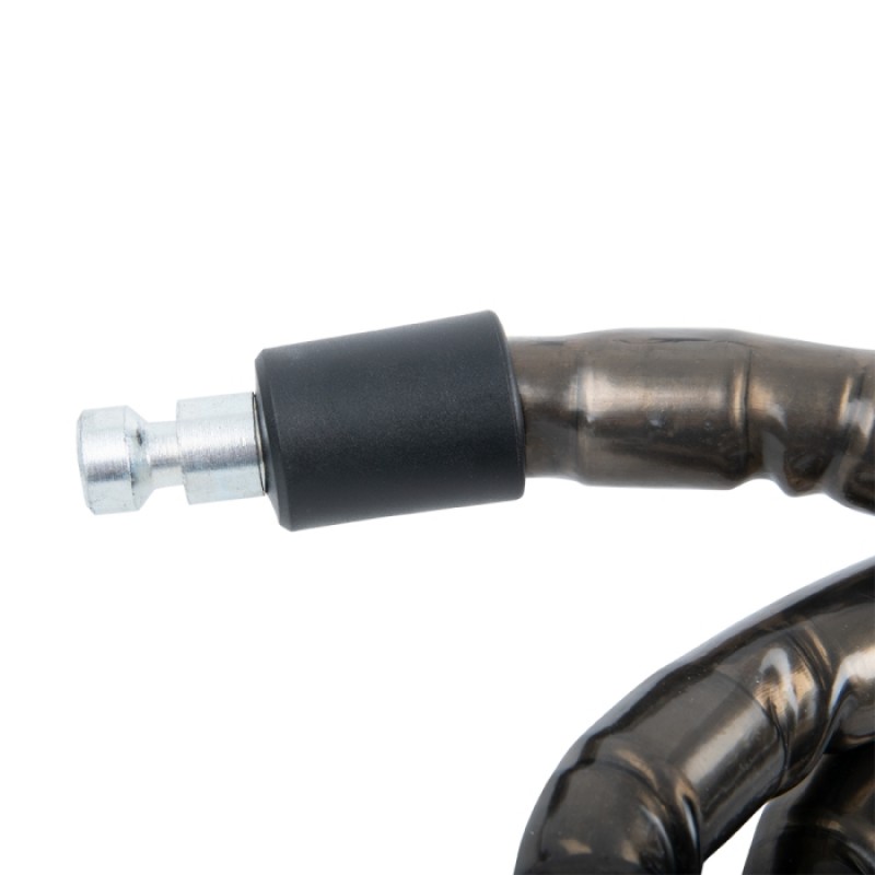 Ланцюг з замком Oxford Barrier Armoured Cable Smoke