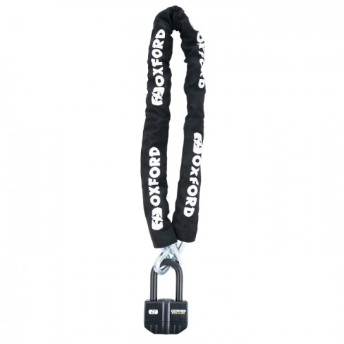 Ланцюг з замком Oxford Boss Alarm 16мм+12мм x 2м