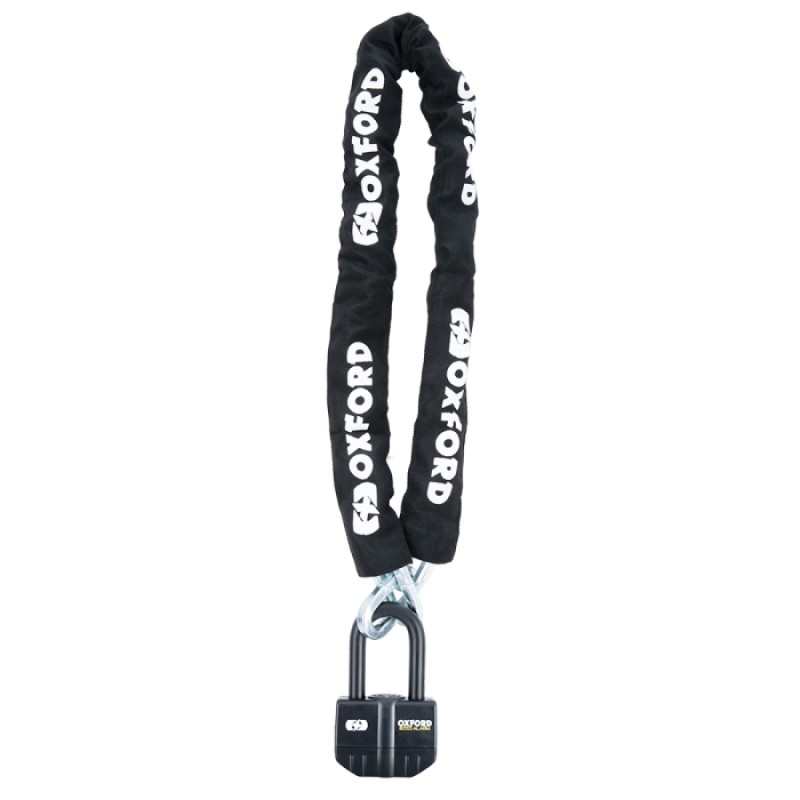 Ланцюг з замком Oxford Boss Alarm 16мм+12мм x 2м