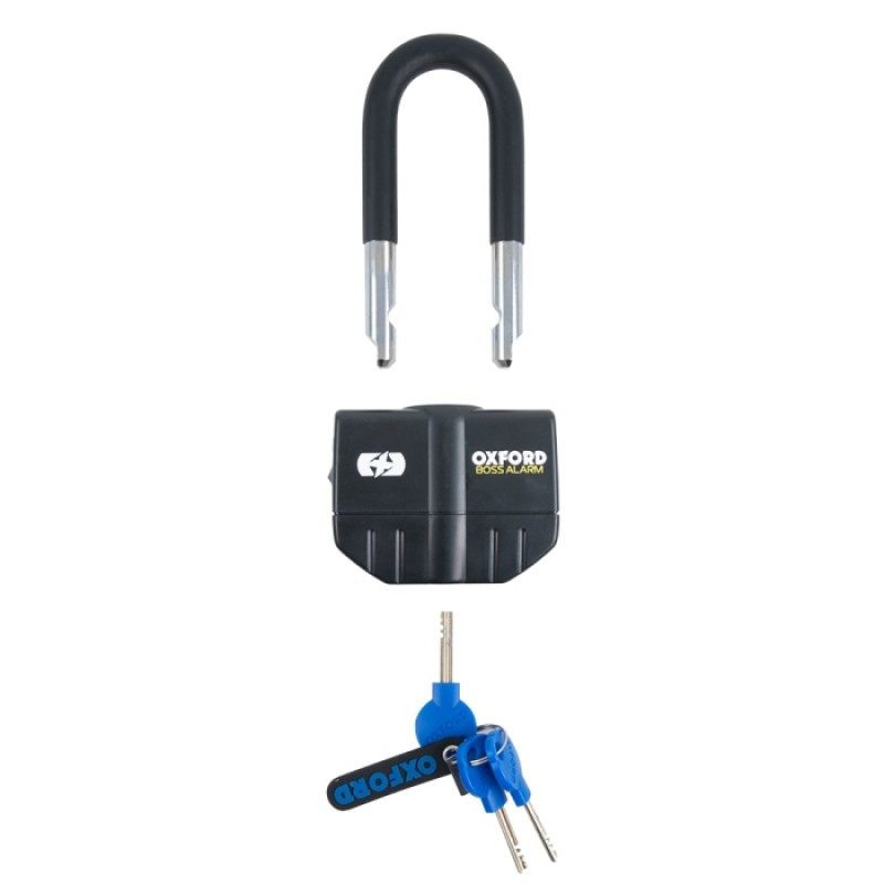 Ланцюг з замком Oxford Boss Alarm 16мм+12мм x 2м