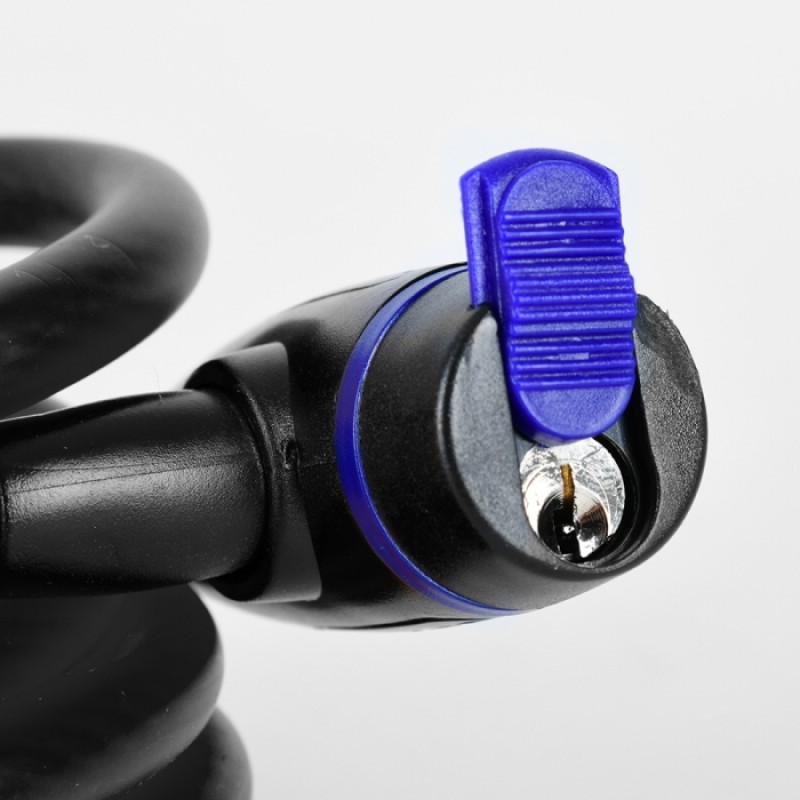 Трос з замком Oxford Cable Lock 12мм x 1,8м Smoke