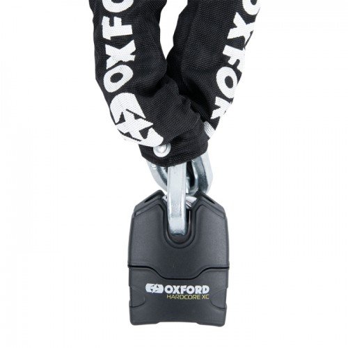 Ланцюг з замком Oxford HardcoreXC13 Chain Lock 13мм х1,2м