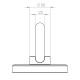 Якір анкер для ланцюга Oxford RotaForce Ground Anchor
