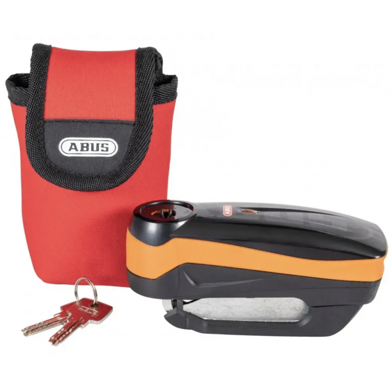 Замок противоугонный Abus Detecto RS1 7000 Logo Orange