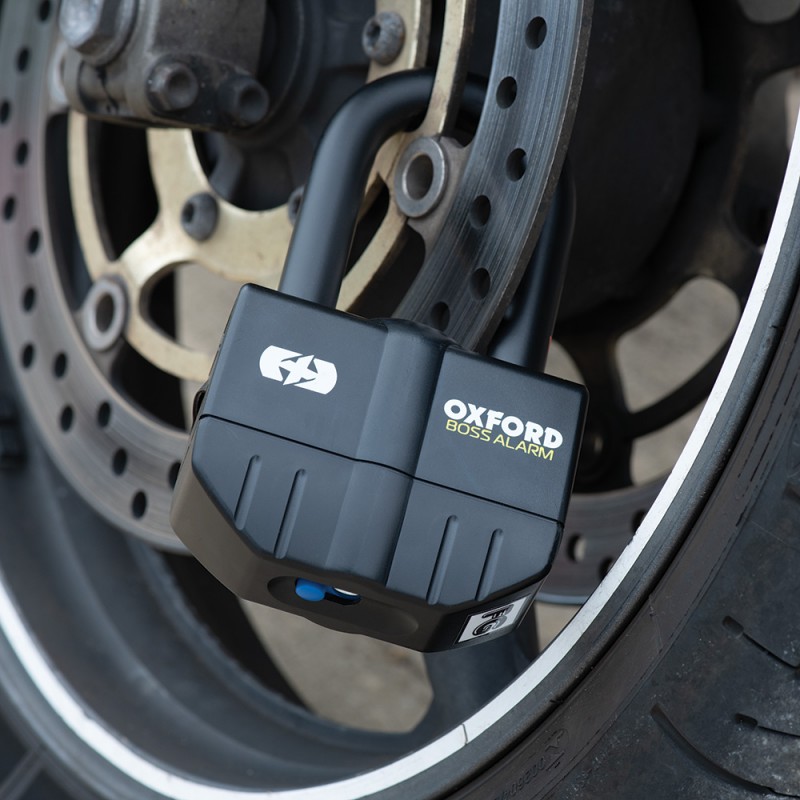 Замок Oxford Boss Alarm 16mm Padlock Black