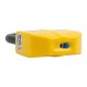 Замок Oxford Boss Alarm 14mm Disc Lock Yellow