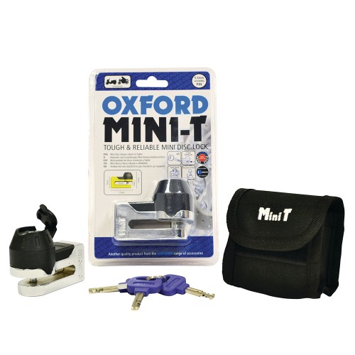 Замок противоугонный Oxford Mini T