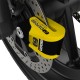 Замок на диск Oxford Quartz XA6 Alarm Yellow/Black