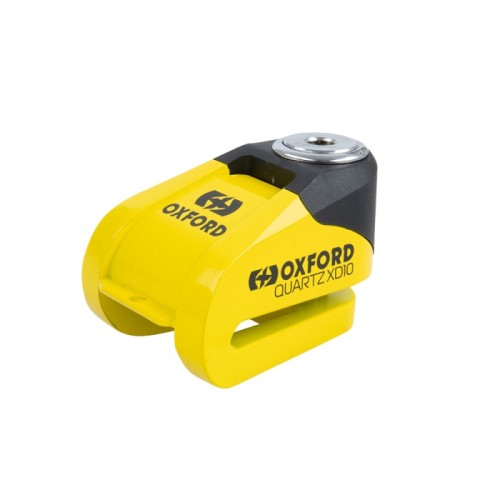 Замок на диск Oxford Quartz XD10 Yellow/Black