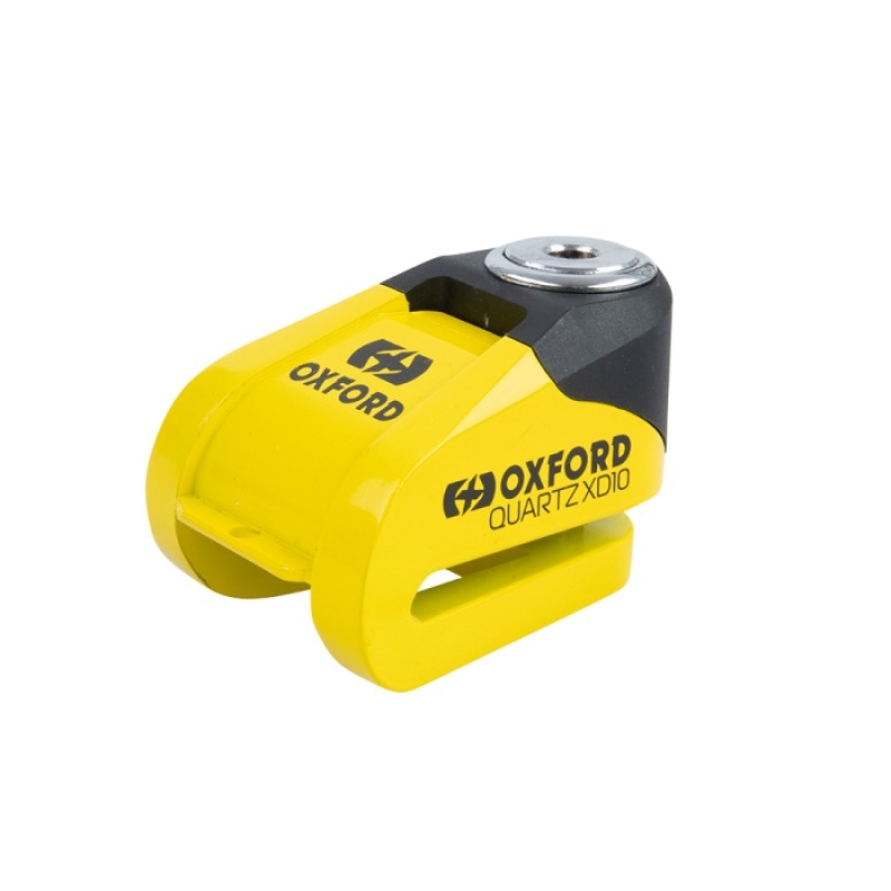 Замок на диск Oxford Quartz XD10 Yellow/Black
