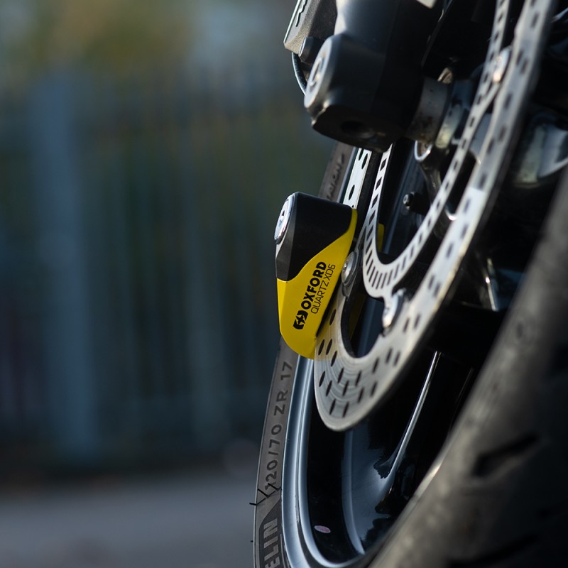 Замок на диск Oxford Quartz XD6 Yellow/Black