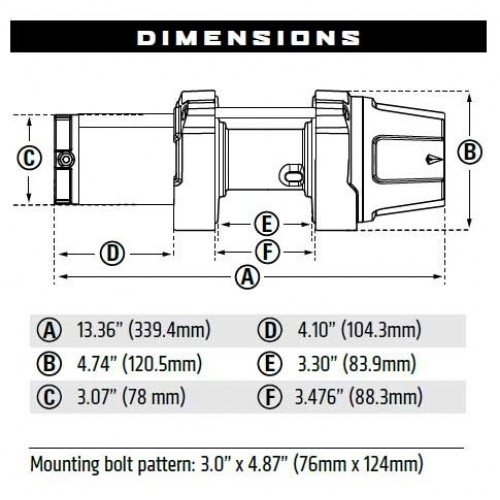 Лебедка Warn VRX 3500