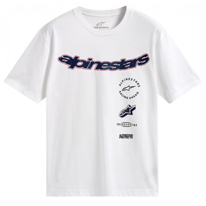 Футболка Alpinestars Abus SS CSF White
