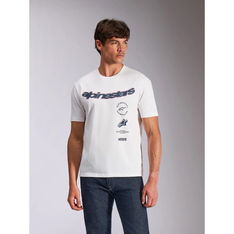 Футболка Alpinestars Abus SS CSF White