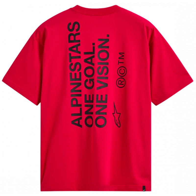 Футболка Alpinestars One Oversized SS CSF Red